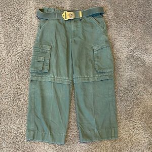 Boy Scouts of American convertible Uniform Pant Includes Web BSA belt 42”